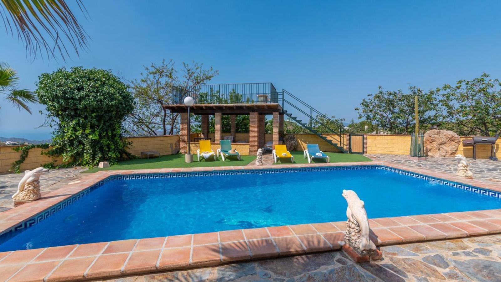 Villa Paraiso Andaluz Sedella By Ruralidays Zewnętrze zdjęcie